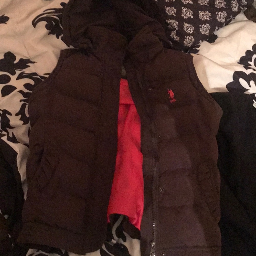 Polo vest!! Which I love ❤️ doesn’t fit 😢anymore
